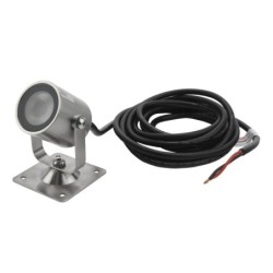 LED šviestuvas tvenkiniams (apvalus) 1.3W 24VDC 12/45° IP68 -WW