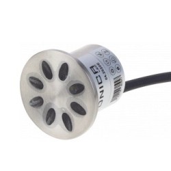 Įmontuojamas lauko LED šviestuvas 1.3W 24VDC IP68 -WW