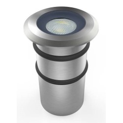 Į grindinį montuojamas LED šviestuvas 1W Nerūdijantis plienas 350MA 20/60° IP68 -WW
