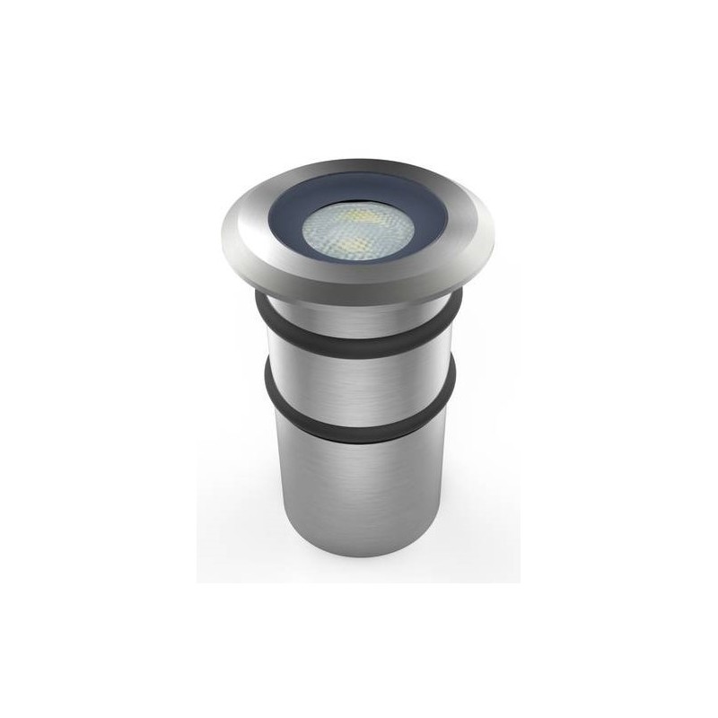 Į grindinį montuojamas LED šviestuvas 1W Nerūdijantis plienas 350MA 20/60° IP68 -WW