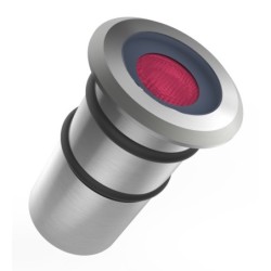 Į grindinį montuojamas LED šviestuvas 1W Nerūdijantis plienas 350MA 20/60° IP68 - MĖLYNA