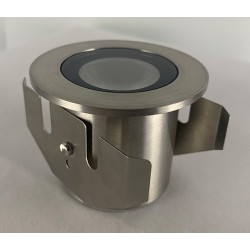 Į grindinį montuojamas LED šviestuvas HALF-SHADING 1.3W 24VDC 25*40/20*50° IP68 -WH
