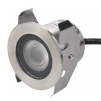 Į grindinį montuojamas LED šviestuvas HALF-SHADING 1.3W 24VDC 25*40/20*50° IP68 -WH