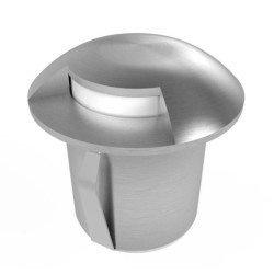 Į grindinį montuojamas LED šviestuvas 1.3W Nerūdijantis plienas 24VDC IP68 -WW