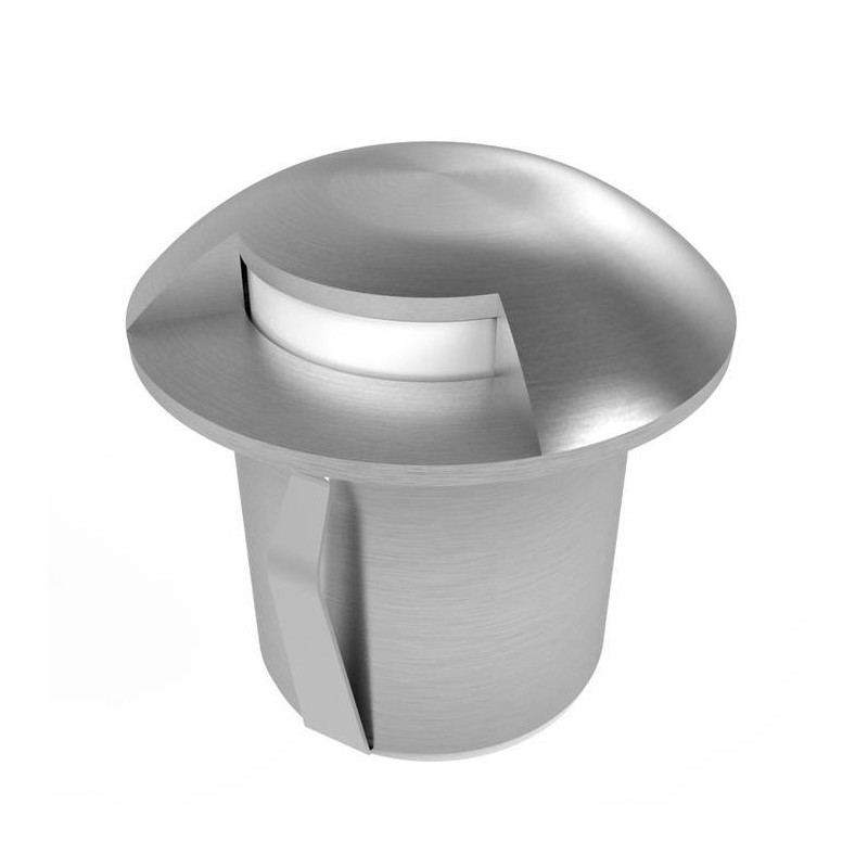 Į grindinį montuojamas LED šviestuvas 1.3W Nerūdijantis plienas 24VDC IP68 -WW