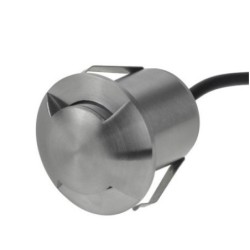 Į grindinį montuojamas LED šviestuvas 1.3W Nerūdijantis plienas 24VDC IP68 -WW