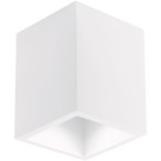 Lubinis gipsinis šviestuvas (kvadratinis) 1xGU10 (Gipso)