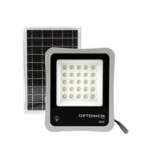 Nuo saulės energijos veikiantis LED prožektorius 8W 500Lm 6000K 3.2V/6Ah