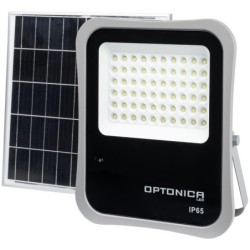 Nuo saulės energijos veikiantis LED prožektorius 20W 1800Lm 6000K 3.2V/20Ah