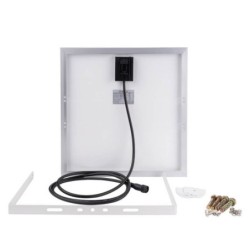 Nuo saulės energijos veikiantis LED prožektorius 20W 1800Lm 6000K 3.2V/20Ah