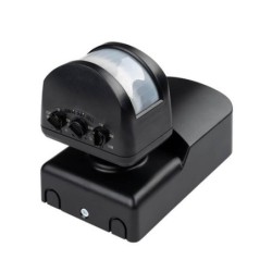 PIR judesio daviklis IP54 220V D:16m 180° Lux:10-2000