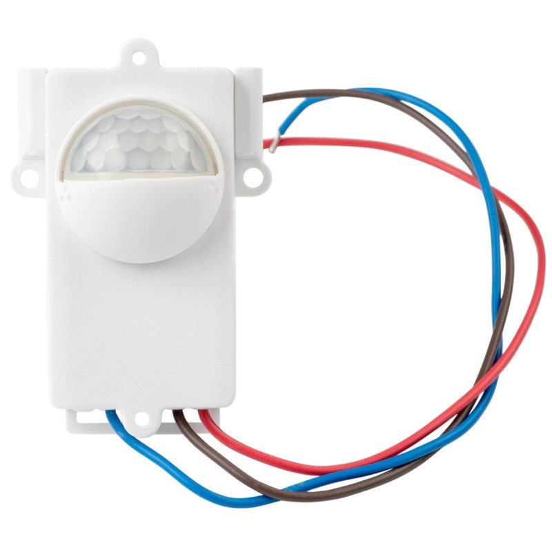 PIR judesio daviklis IP44 220V D:10m 120° Lux:10-2000