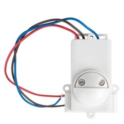 PIR judesio daviklis IP44 220V D:10m 120° Lux:10-2000