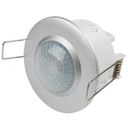 PIR judesio daviklis IP20 220V D:6m 360° Lux:10-2000