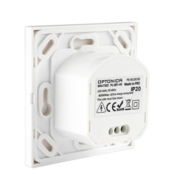 PIR judesio daviklis IP20 220V D:20m 160° Lux:10-2000