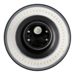 LED sieninis lauko šviestuvas Plastikas Juoda spalva IP65 12W 3000K