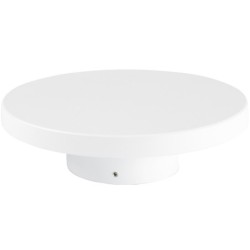 LED Sieninis lauko šviestuvas BALTA SPALVA IP65 12W 3000K