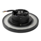 LED Sieninis lauko šviestuvas Juoda spalva IP65 12W 3000K