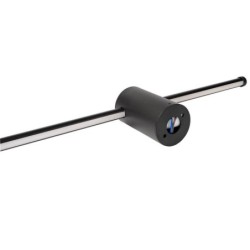 LED Sieninis lauko šviestuvas Juoda spalva IP20 16W 4200K
