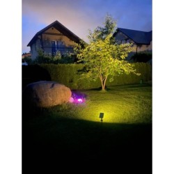 Įsmeigiamas LED šviestuvas veikiantis nuo saulės energijos Spike 3.7V 1.8Ah 2W 3000K IP65 160lm