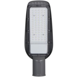 LED gatvės šviestuvas, stiklinis, 50W, šalta balta šviesa
