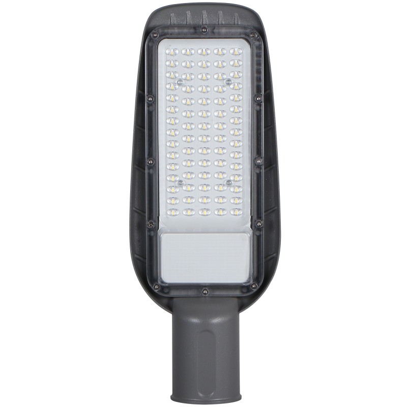 LED gatvės šviestuvas, stiklinis, 50W, šalta balta šviesa