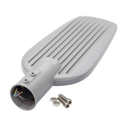 LED gatvės šviestuvas, stiklinis, 100W, šalta balta šviesa