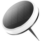 Įsmeigiamas LED šviestuvas veikiantis nuo saulės energijos CCT 0.6W 3000K-6000K IP65 8lm