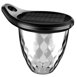 Sieninis LED šviestuvas veikiantis nuo saulės energijos 1W 3000K-6000K IP54 60lm