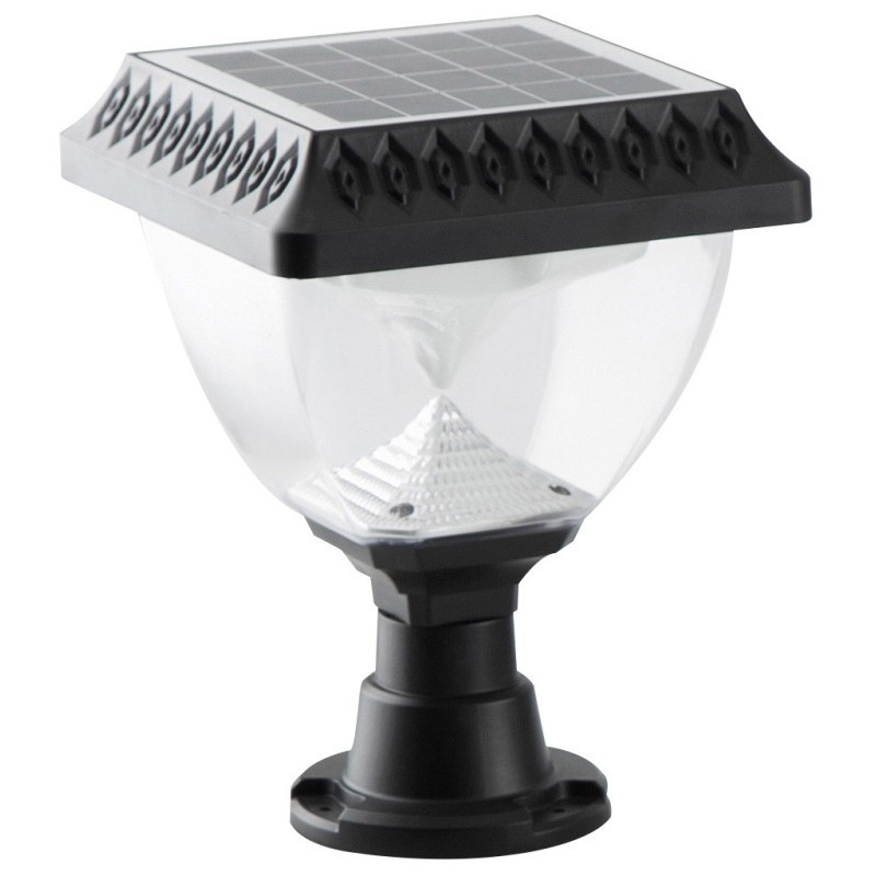 Pastatomas LED šviestuvas veikiantis nuo saulės energijos 1.8W 3000K-6000K IP54 70lm