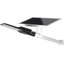 Gatvės šviestuvas veikiantis nuo saulės energijos 30W 6000K IP66 4300lm
