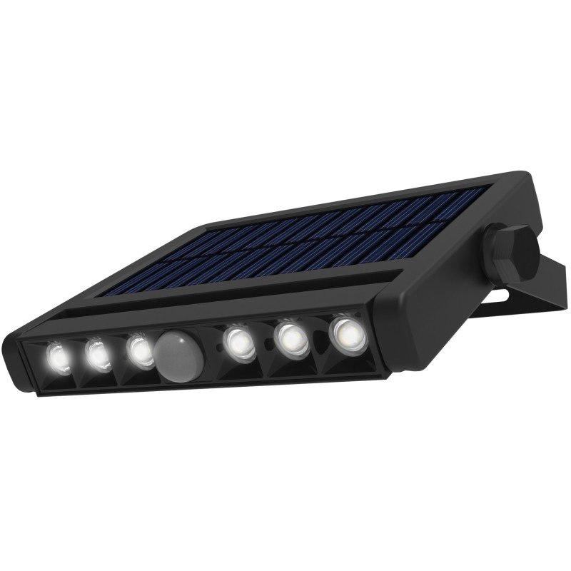 Sieninis LED šviestuvas veikiantis nuo saulės energijos 5.5V 1.8W 1.8W 6000K IP54 500lm