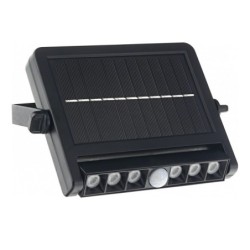 Sieninis LED šviestuvas veikiantis nuo saulės energijos 5.5V 1.8W 1.8W 6000K IP54 500lm