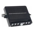 Sieninis LED šviestuvas veikiantis nuo saulės energijos 5.5V 1.8W 1.8W 6000K IP54 500lm