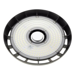 LED Ufo aukštų patalpų šviestuvas, 90°, 150Lm/W, 100W, šalta balta šviesa