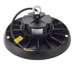 LED Ufo aukštų patalpų šviestuvas, 90°, 150Lm/W, 100W, šalta balta šviesa