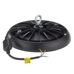 LED Ufo aukštų patalpų šviestuvas, 90°, 100Lm/W, 100W, neutrali balta šviesa