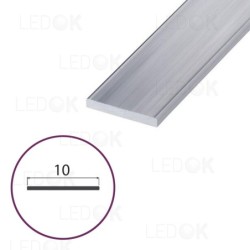 3m Aliuminė aušinimo juostelė LED juostoms Plotis 10mm