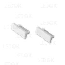 Balta paviršinio profilio 6x16mm aklė (2 vnt. kompl.)