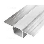 3m Priglaistomas aliuminis profilis LED juostoms 12x16mm (Anoduotas)