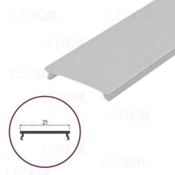 3m Montažinis - glaistymo dangtelis profiliui 23mm PMMA