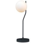 Stalinis šviestuvas Carimi Keičiama LED G9 5W Grafito (TB-3300-1-BK)