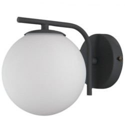 Sieninis šviestuvas Raddi Keičiama LED G9 5W Juoda (WL-5510-1-BK)