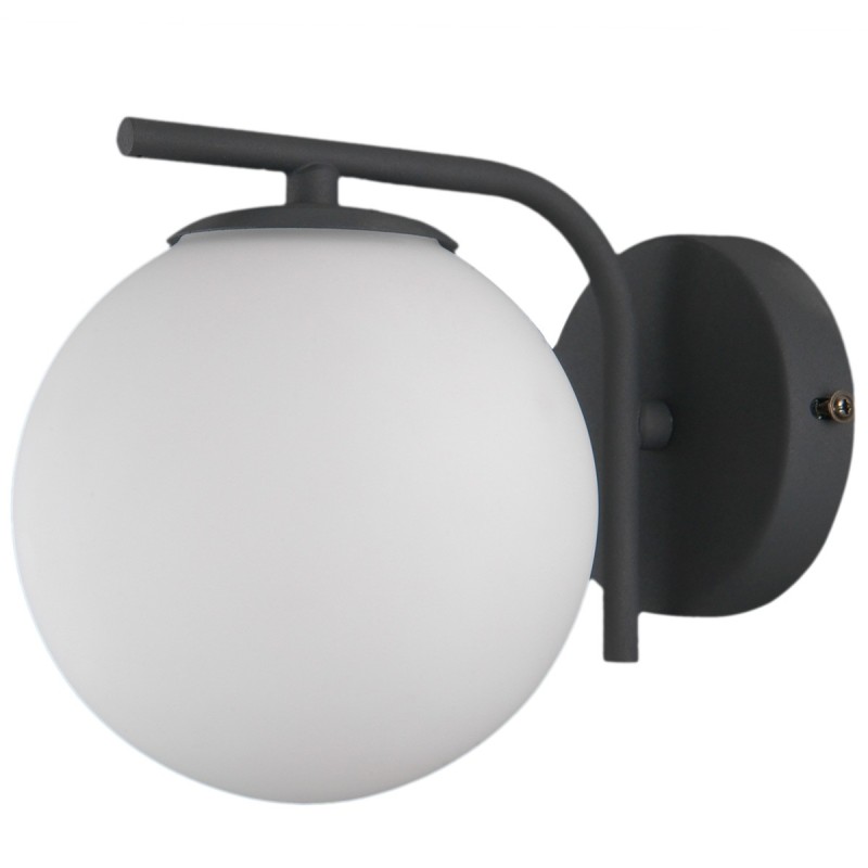 Sieninis šviestuvas Raddi Keičiama LED G9 5W Juoda (WL-5510-1-BK)
