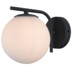 Sieninis šviestuvas Raddi Keičiama LED G9 5W Juoda (WL-5510-1-BK)