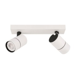 Lubinis šviestuvas Laconi 2xGU10 Juoda Balta (SPL-2813-2B-WH)