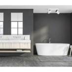 Lubinis šviestuvas Laconi 2xGU10 Juoda Balta (SPL-2813-2B-WH)