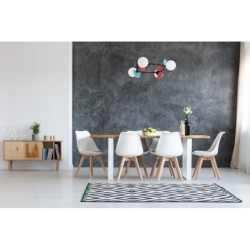 Pakabinamas šviestuvas Nauti 4xG9 Mėlyna Oranžinė Rožinė (PND-37482-4R-MLTI)