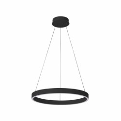 Pakabinamas šviestuvas Brasco Down LED 40W 3000, 4000K Juoda (PND-56215-060RPC-BK-3KS4K-TRDIMM)