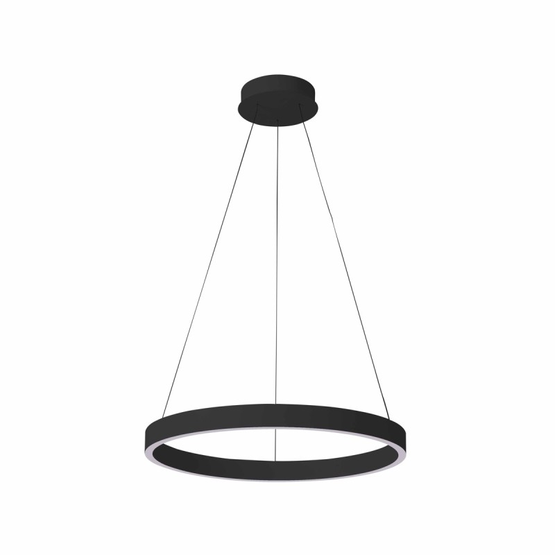 Pakabinamas šviestuvas Brasco Down LED 40W 3000, 4000K Juoda (PND-56215-060RPC-BK-3KS4K-TRDIMM)